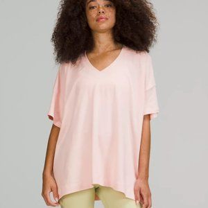 Lululemon Side Tie V-Neck Tee